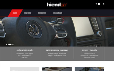Hostito - nuestro diseño web de sitio web para hiendcar.cl
